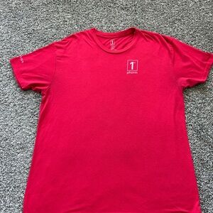 1st Phorm Red Men's Short Sleeve Tee